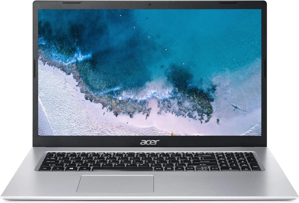 Acer Aspire 1 A115-32-C96U Slim Laptop | 15.6 FHD Display | Intel Celeron N4500 Processor | 4GB DDR4 | 128GB eMMC | WiFi 5 | Microsoft 365 Personal 1-Year Subscription | Windows 11 in S Mode, Silver