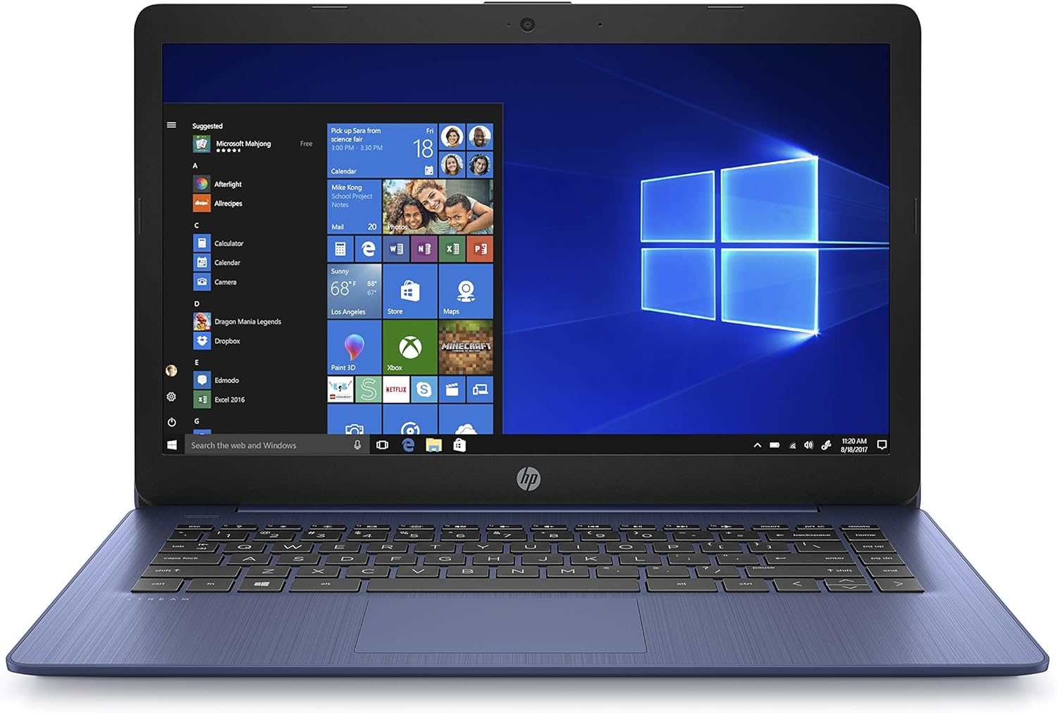 Comparing 4 Laptops: HP Stream, Lenovo IdeaPad, Acer Aspire, HP 14