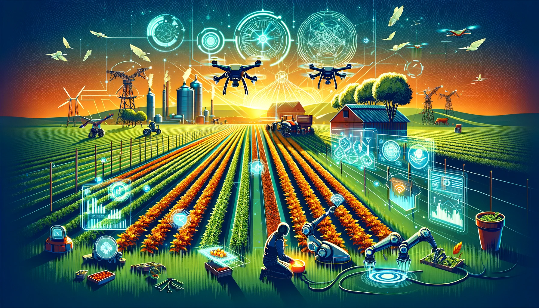 Revolutionizing Agriculture: The Rise of AI and Robotics 2024